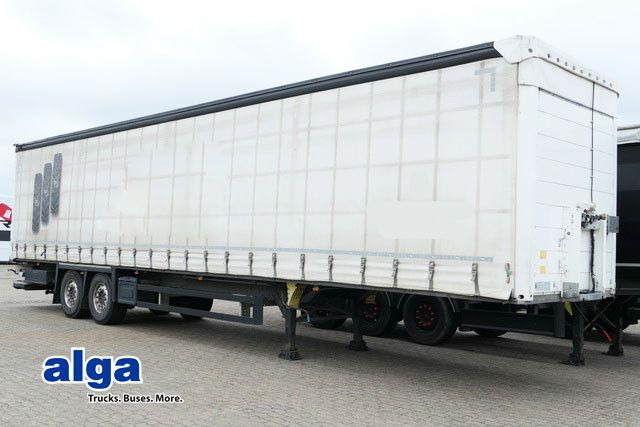 Schmitz Cargobull SCS 18/L-13.62 EB, 2-Achser, LBW 2.0to., Gelenkt - Semi-remorque rideaux coulissants: photos 1 Schmitz Cargobull SCS 18/L-13.62 EB, 2-Achser, LBW 2.0to., Gelenkt - Semi-remorque rideaux coulissants: photos 1