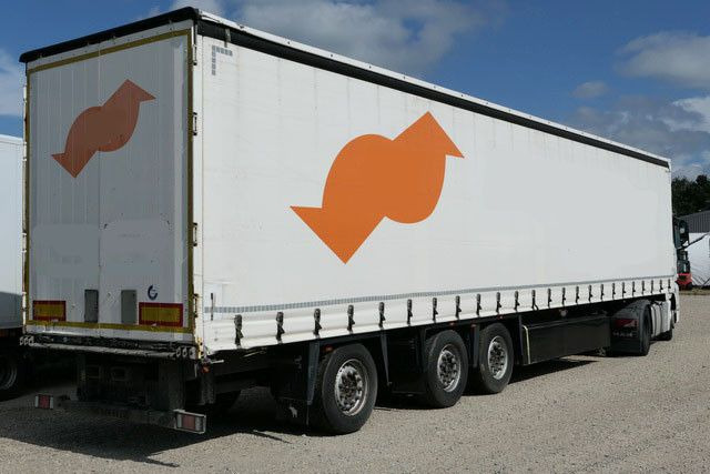 Schmitz Cargobull SCS 24/L 13.62 EB, Edscha, Verzinkt, Gelenkt - Semi-remorque rideaux coulissants: photos 3 Schmitz Cargobull SCS 24/L 13.62 EB, Edscha, Verzinkt, Gelenkt - Semi-remorque rideaux coulissants: photos 3