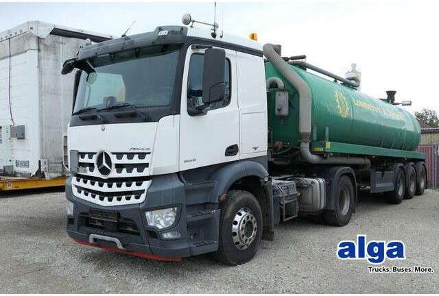 Mercedes-Benz 1845 Arocs 4x2, Retarder, Hydr., Alu-Felgen - Tracteur routier: photos 1 Mercedes-Benz 1845 Arocs 4x2, Retarder, Hydr., Alu-Felgen - Tracteur routier: photos 1