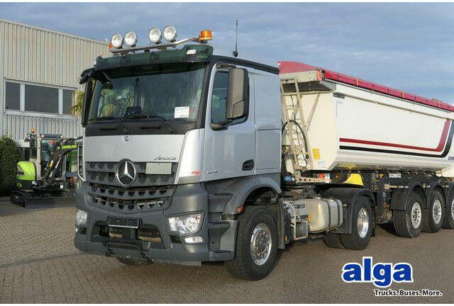 Mercedes-Benz 1846 Arocs 4x4, HydroDrive, Hydr., Alu-Felgen,AC - Tracteur routier: photos 1 Mercedes-Benz 1846 Arocs 4x4, HydroDrive, Hydr., Alu-Felgen,AC - Tracteur routier: photos 1