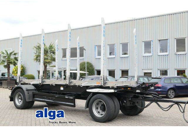 WELLMEYER WELLMEYER/ATF 18.65 KH/Holztransporter/Teleskop - Remorque grumier: photos 1 WELLMEYER WELLMEYER/ATF 18.65 KH/Holztransporter/Teleskop - Remorque grumier: photos 1