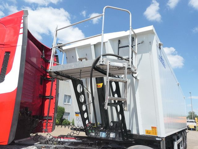 Wielton NW-3, Alu, 50m³, Alu-Felgen, SAF, Luft-Lift, TOP - Semi-remorque benne: photos 3 Wielton NW-3, Alu, 50m³, Alu-Felgen, SAF, Luft-Lift, TOP - Semi-remorque benne: photos 3