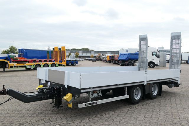 Remorque porte-engin surbaissée neuf alga TAT B-180, 7,3mtr., Rampen, 19to. GG.: photos 8