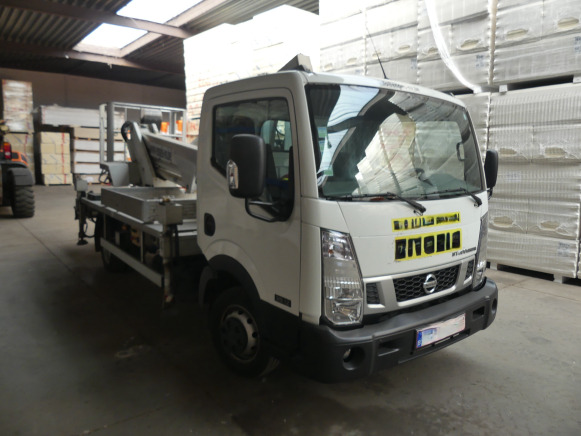 Camionnette nacelle Nissan Cabstar-Multitel MX 250 (2015-58.494 km) (VWASUFF24F5178387) - Camion avec nacelle: photos 2 Camionnette nacelle Nissan Cabstar-Multitel MX 250 (2015-58.494 km) (VWASUFF24F5178387) - Camion avec nacelle: photos 2