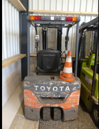 Chariot élévateur électrique Chariot élévateur Toyota 7FBE18: photos 13
