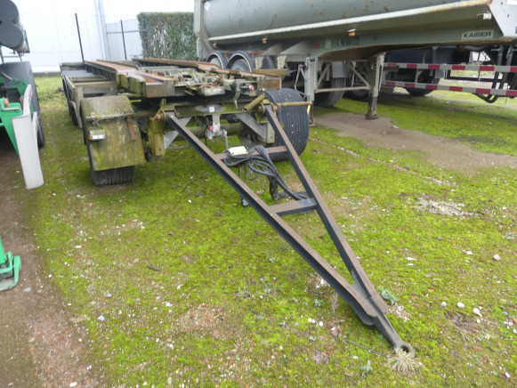 REF:5794 - Remorque porte-container GS Meppel AIC-2700 N - Remorque porte-conteneur/ Caisse mobile: photos 1 REF:5794 - Remorque porte-container GS Meppel AIC-2700 N - Remorque porte-conteneur/ Caisse mobile: photos 1