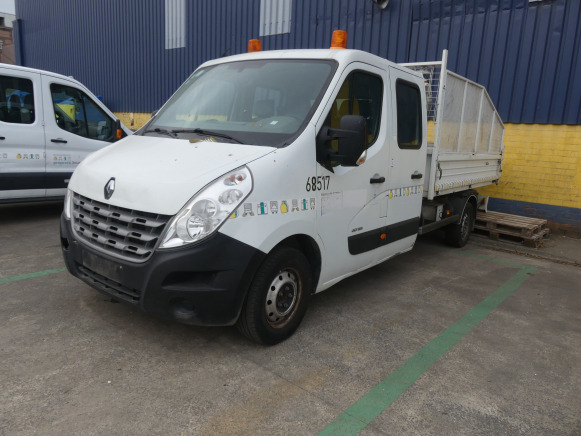 REF:6517 - Camionnette benne basculante Renault Master (VIN: VF1VBH4S250750698) - Utilitaire benne, Utilitaire double cabine: photos 1 REF:6517 - Camionnette benne basculante Renault Master (VIN: VF1VBH4S250750698) - Utilitaire benne, Utilitaire double cabine: photos 1