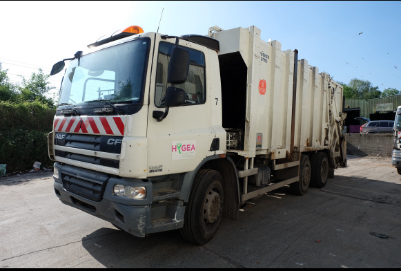 REF : 7 - Camion poubelle DAF CF75 - Benne à ordures ménagères: photos 3 REF : 7 - Camion poubelle DAF CF75 - Benne à ordures ménagères: photos 3