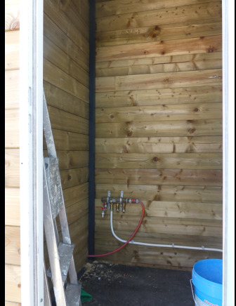 Remorque avec tiny house Syma STA02 - Conteneur comme habitat, Remorque: photos 3 Remorque avec tiny house Syma STA02 - Conteneur comme habitat, Remorque: photos 3