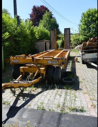 Remorque porte engin Gheysen&Verpoort R2818B - Remorque porte-voitures: photos 2 Remorque porte engin Gheysen&Verpoort R2818B - Remorque porte-voitures: photos 2