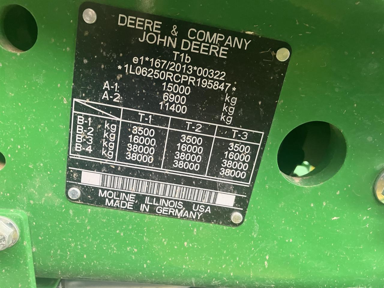 John Deere 6R 250 - Tracteur agricole: photos 5 John Deere 6R 250 - Tracteur agricole: photos 5