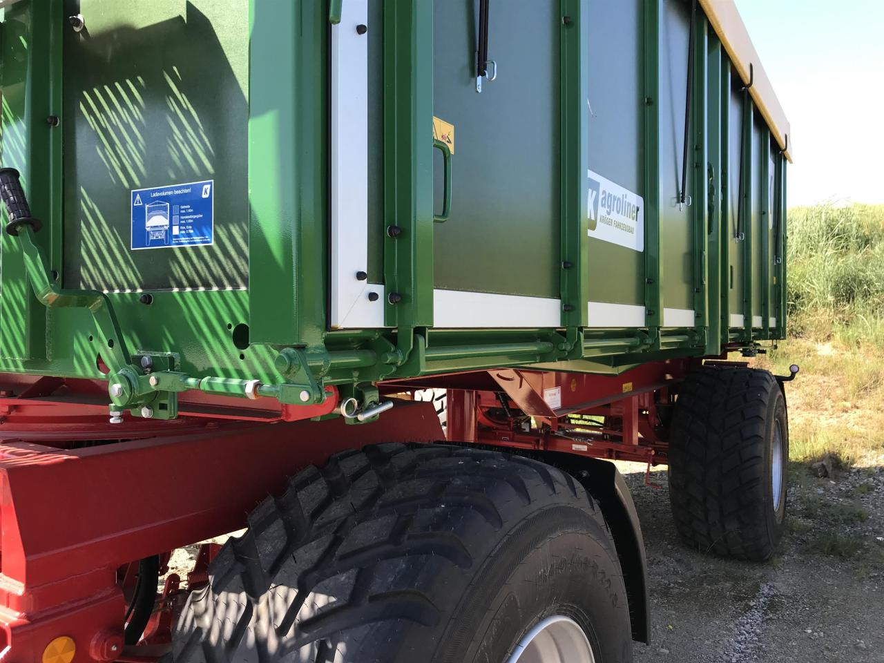 Kröger HKD 302 - Remorque benne: photos 2 Kröger HKD 302 - Remorque benne: photos 2