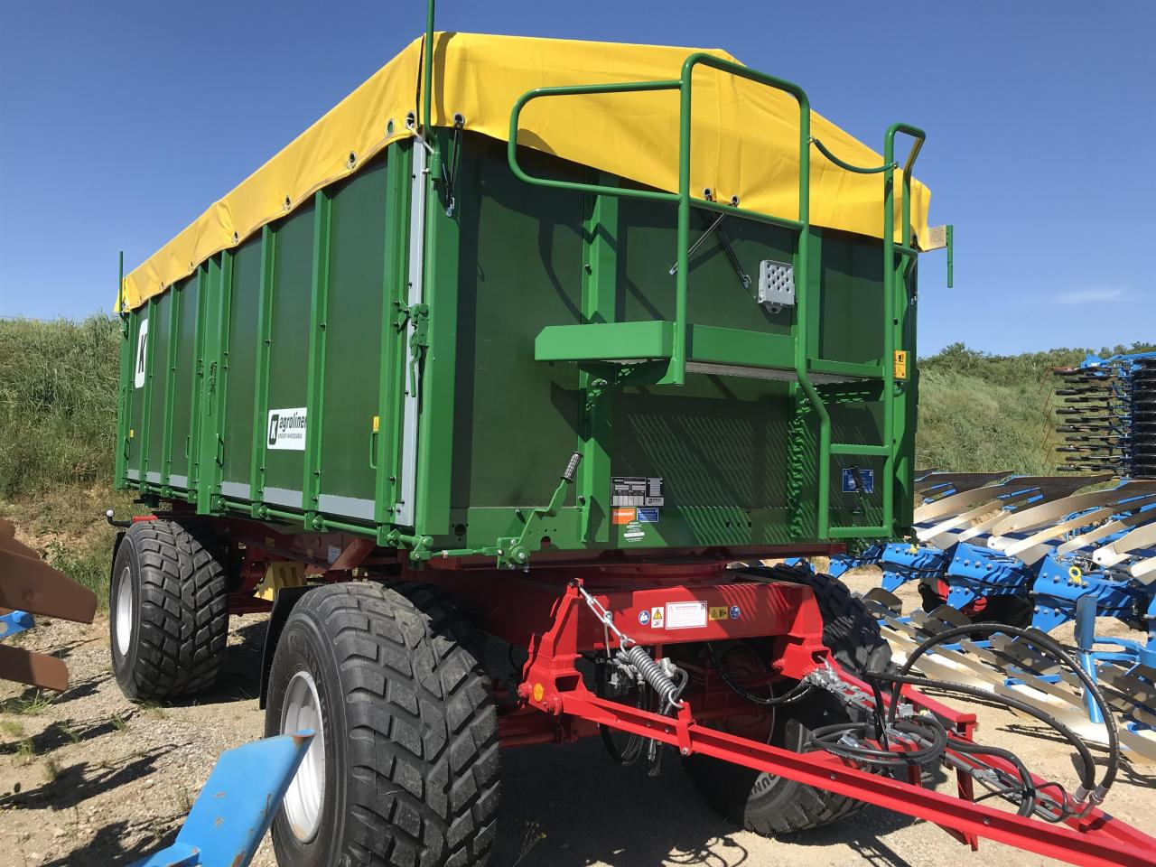 Kröger HKD 302 - Remorque benne: photos 1 Kröger HKD 302 - Remorque benne: photos 1