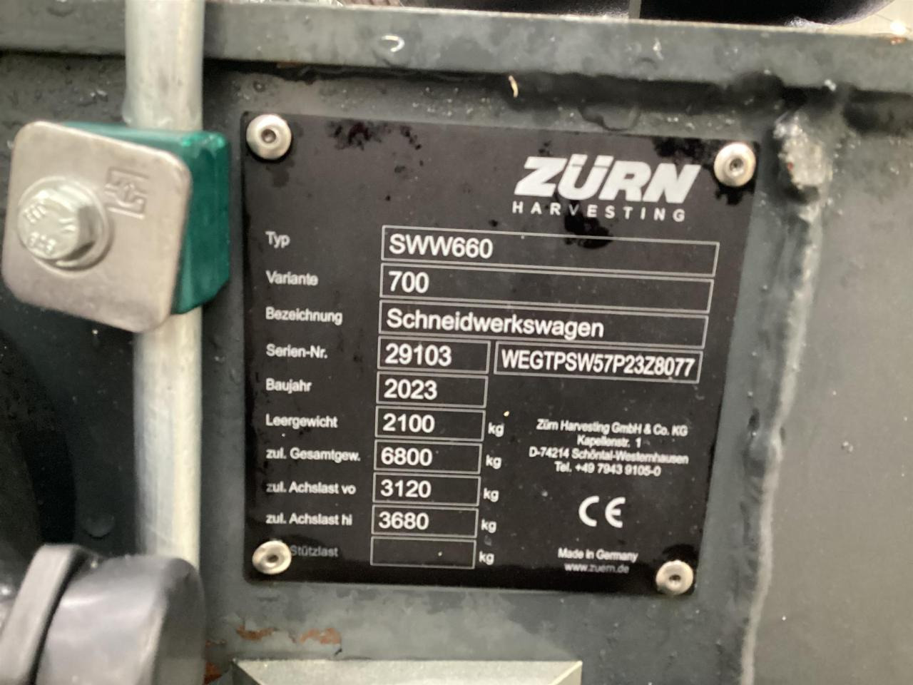 Accessoire aux ensileuses Zürn Profi Cut 700: photos 17