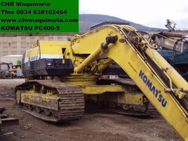 Komatsu PC400-5 - Pelle sur chenille: photos 1 Komatsu PC400-5 - Pelle sur chenille: photos 1