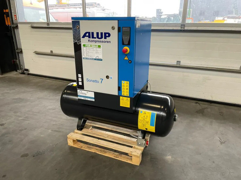 Alup Sonetto 7.5 + 200 Elektrische Schroefcompressor 5.5 kw 780 L / min 10 Bar - Compresseur d'air: photos 4 Alup Sonetto 7.5 + 200 Elektrische Schroefcompressor 5.5 kw 780 L / min 10 Bar - Compresseur d'air: photos 4