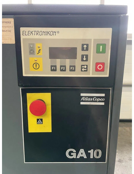 Atlas-Copco GA10 - 11 kW elektrische schroefcompressor - Compresseur d'air: photos 5 Atlas-Copco GA10 - 11 kW elektrische schroefcompressor - Compresseur d'air: photos 5