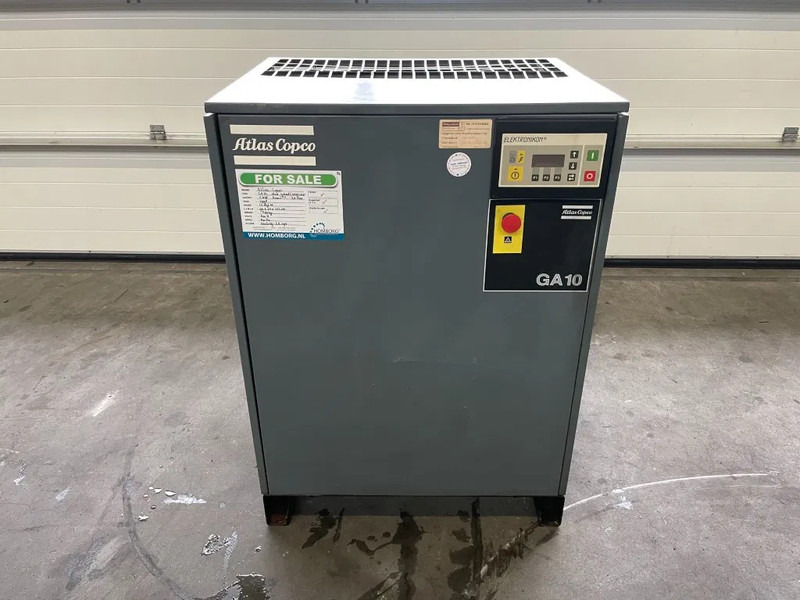 Atlas-Copco GA10 - 11 kW elektrische schroefcompressor - Compresseur d'air: photos 1 Atlas-Copco GA10 - 11 kW elektrische schroefcompressor - Compresseur d'air: photos 1