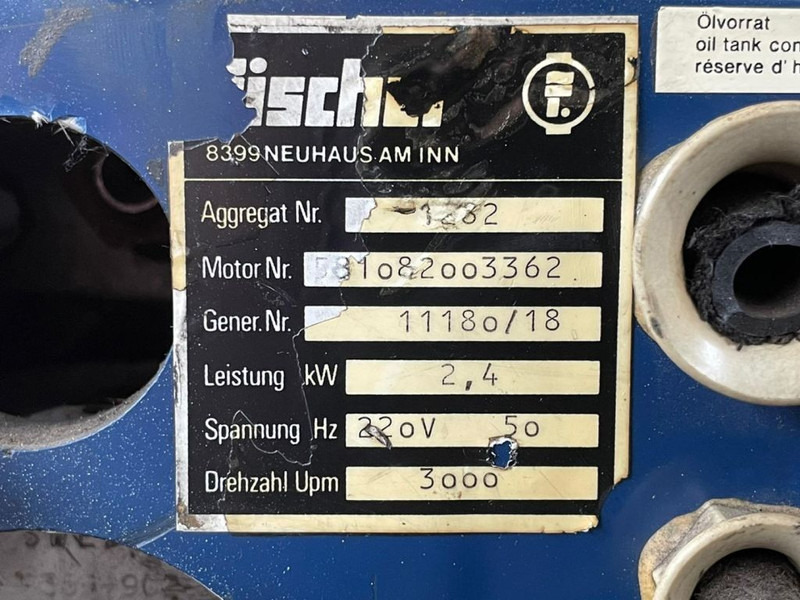 Groupe électrogène BMW Fischer Panda 3 kVA Sailors Silent Set Marine generatorset: photos 9