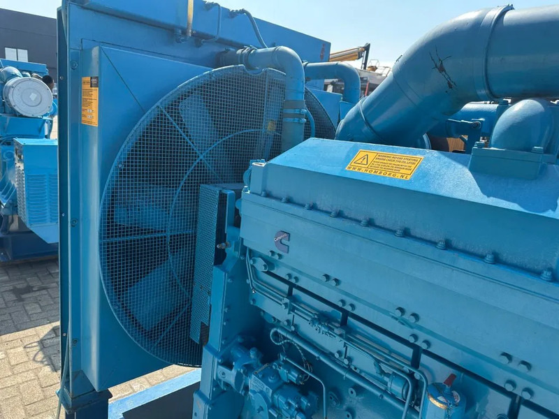 Groupe électrogène Cummins KTTA 19 G 450 kVA noodstroom generatorset as New ! 194 hours !: photos 6