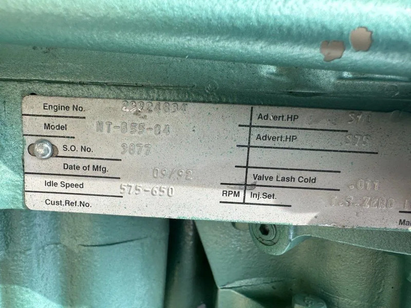 Cummins NT 855 G4 Waterpomp 515 m3 / h 8.5 Bar Diesel Waterpomp as New ! 157 hours ! - Pompe à eau: photos 4 Cummins NT 855 G4 Waterpomp 515 m3 / h 8.5 Bar Diesel Waterpomp as New ! 157 hours ! - Pompe à eau: photos 4