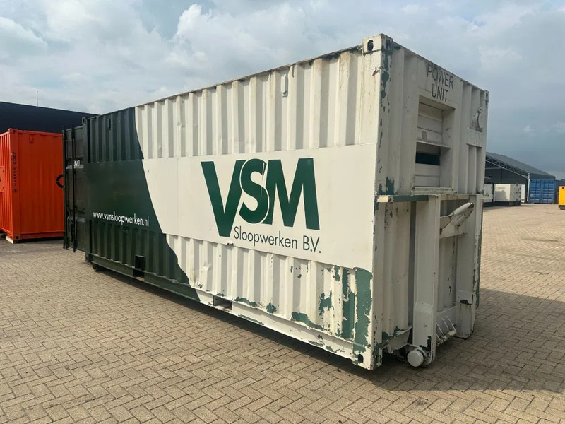 Deutz BF6M 716 AvK 200 kVA generatorset in container afzetbak haakarm - Groupe électrogène: photos 1 Deutz BF6M 716 AvK 200 kVA generatorset in container afzetbak haakarm - Groupe électrogène: photos 1