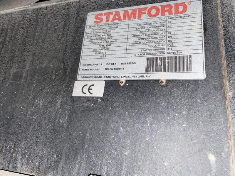 Groupe électrogène Himoinsa HFW 200 Iveco NEF 67 Stamford 200 kVA Silent generatorset: photos 14