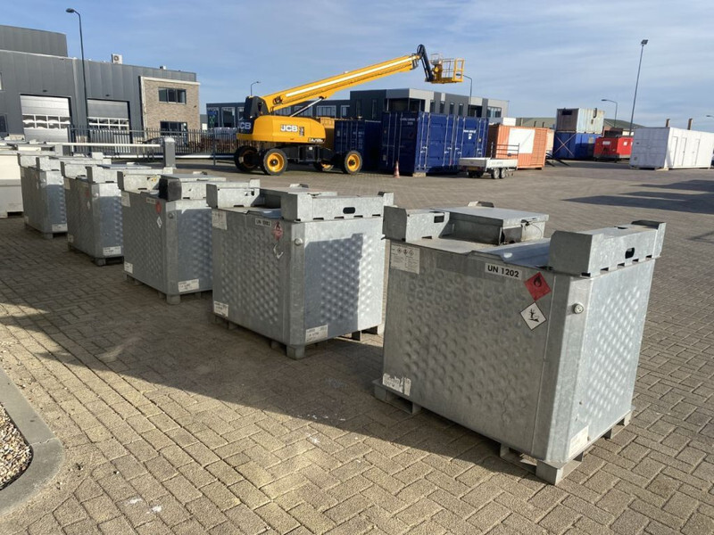 Cuve de stockage IBC Rietberg 1000 liter IBC Dieseltank Gegalvaniseerd: photos 7
