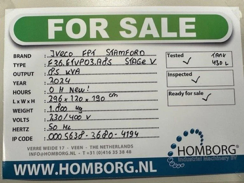 Iveco FPT Stage 5 Stamford 85 kVA Rental Silent generatorset Stage V New - Groupe électrogène: photos 2 Iveco FPT Stage 5 Stamford 85 kVA Rental Silent generatorset Stage V New - Groupe électrogène: photos 2