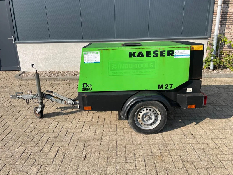 Kaeser M27 Kubota 2,7 m3 / min 7 Bar 18 kW Mobiele Silent Diesel Compressor - Compresseur d'air: photos 1 Kaeser M27 Kubota 2,7 m3 / min 7 Bar 18 kW Mobiele Silent Diesel Compressor - Compresseur d'air: photos 1