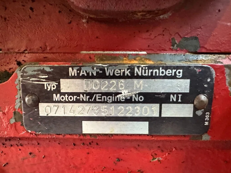 MAN D 0226 M 66 kW / 90 PK 6 cilinder diesel engine parts - Moteur pour Matériel de manutention: photos 3 MAN D 0226 M 66 kW / 90 PK 6 cilinder diesel engine parts - Moteur pour Matériel de manutention: photos 3