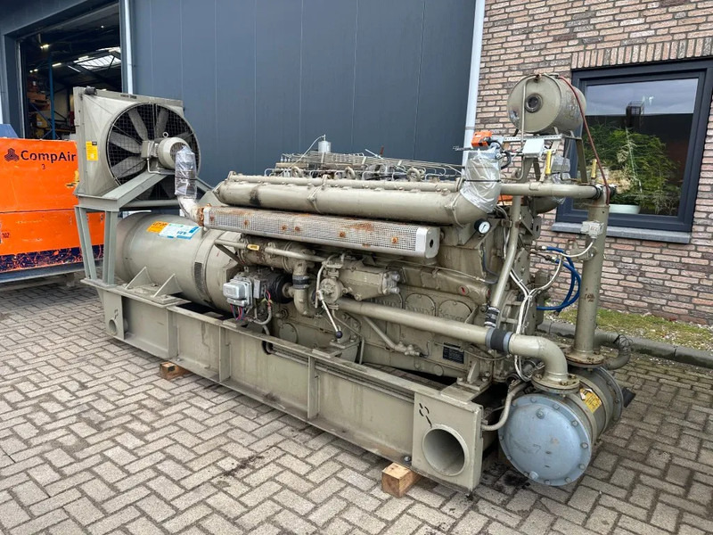 Groupe électrogène MWM RHS 618 V16 Piller 450 kVA noodstroom generatorset Ex Emergency ! 78 hours !: photos 6