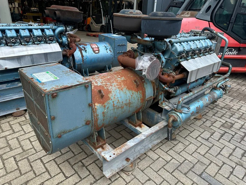 MWM TD 232 V12 Jeumont Schneider 215 kVA noodstroom generatorset - Groupe électrogène: photos 4 MWM TD 232 V12 Jeumont Schneider 215 kVA noodstroom generatorset - Groupe électrogène: photos 4