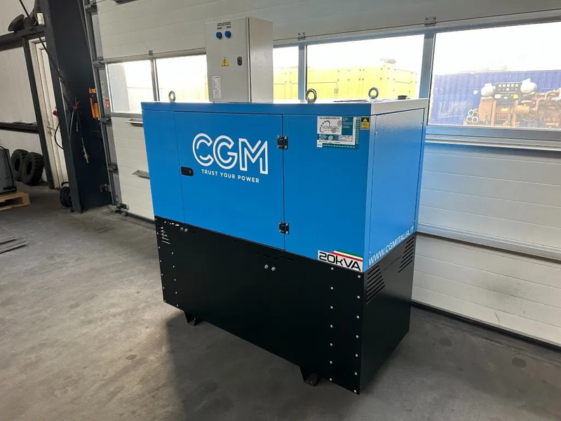 Groupe électrogène neuf Perkins Leroy Somer 22 kVA Silent noodstroom systeem  generatorset NSA ATS New !: photos 17