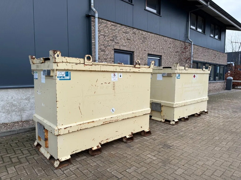 Tolsma Kiwa IBC 3000 liter Dieseltank Brandstoftank - Conteneur maritime: photos 3 Tolsma Kiwa IBC 3000 liter Dieseltank Brandstoftank - Conteneur maritime: photos 3