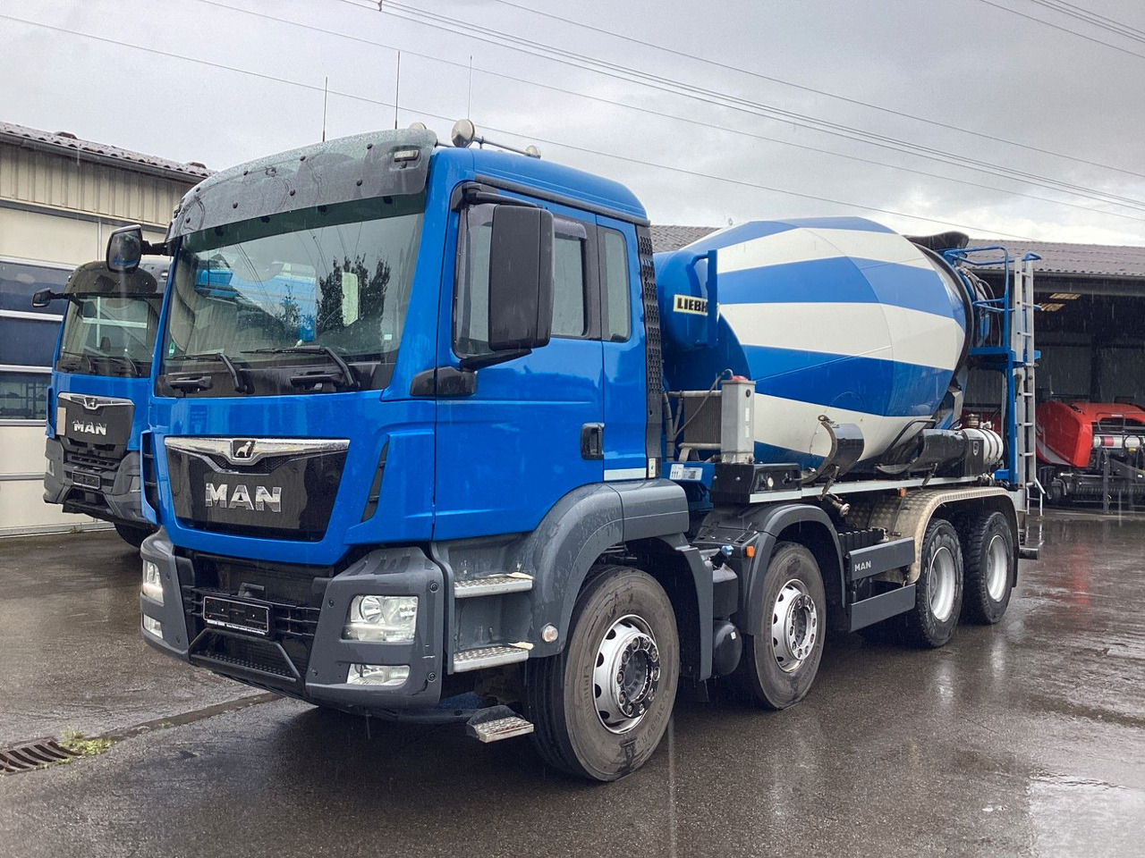 MAN TGS 35.470 8x4 Liebherr HTM 905P 9m³ Intarder - Camion malaxeur: photos 1 MAN TGS 35.470 8x4 Liebherr HTM 905P 9m³ Intarder - Camion malaxeur: photos 1