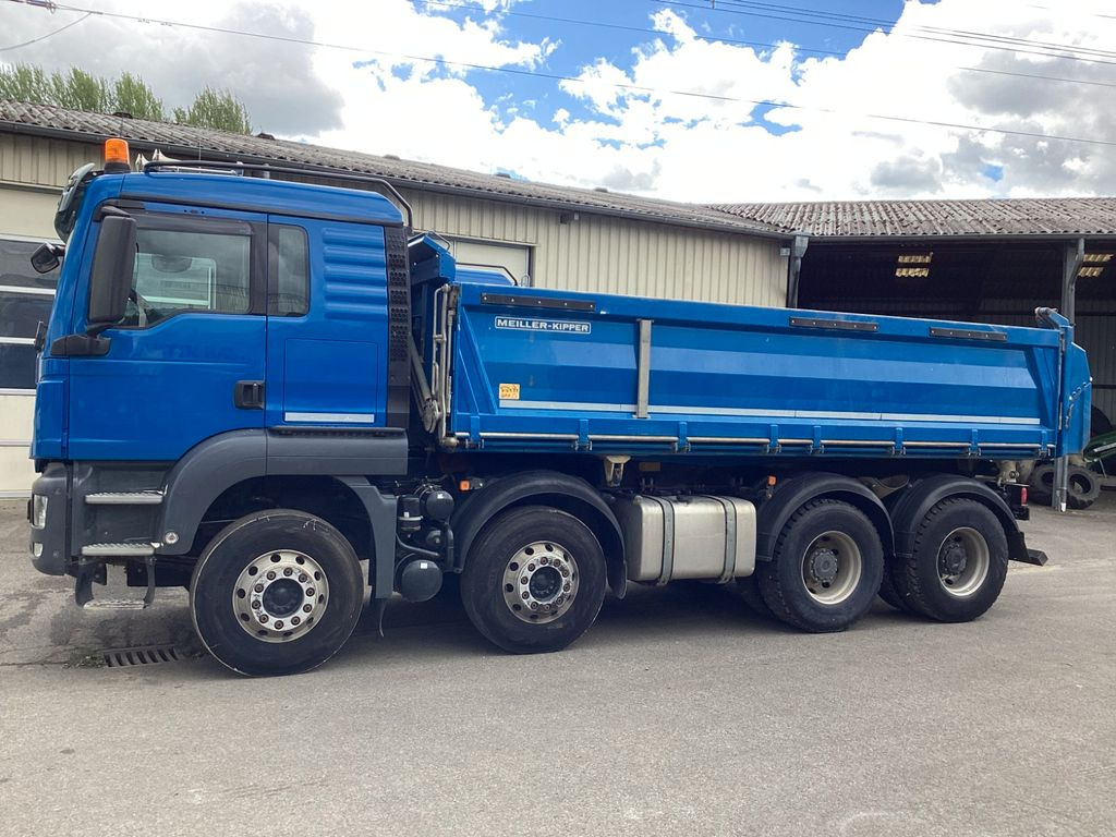 MAN TGS 35.470 8x4 Meiller 3-Seiten Stahlkipper - Camion benne: photos 2 MAN TGS 35.470 8x4 Meiller 3-Seiten Stahlkipper - Camion benne: photos 2