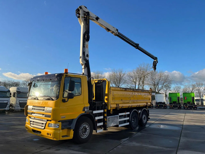 DAF CF 360 FAN Kipper knijperwagen - Camion grue: photos 3 DAF CF 360 FAN Kipper knijperwagen - Camion grue: photos 3