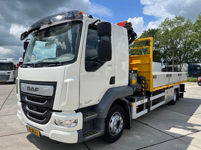 DAF LF 230 FA - Camion grue: photos 1 DAF LF 230 FA - Camion grue: photos 1