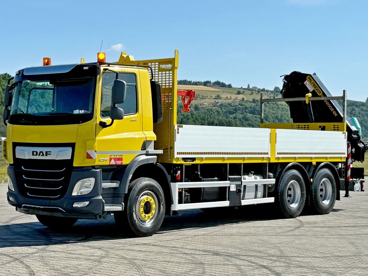 DAF CF 450 * PK 22002 - EH D + FUNK * 6x4 * TOP - Camion grue: photos 4 DAF CF 450 * PK 22002 - EH D + FUNK * 6x4 * TOP - Camion grue: photos 4