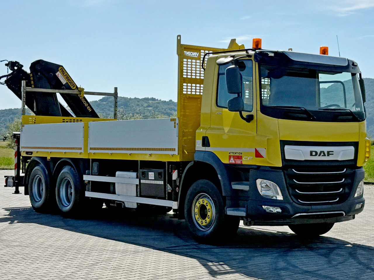 DAF CF 450 * PK 22002 - EH D + FUNK * 6x4 * TOP - Camion grue: photos 3 DAF CF 450 * PK 22002 - EH D + FUNK * 6x4 * TOP - Camion grue: photos 3