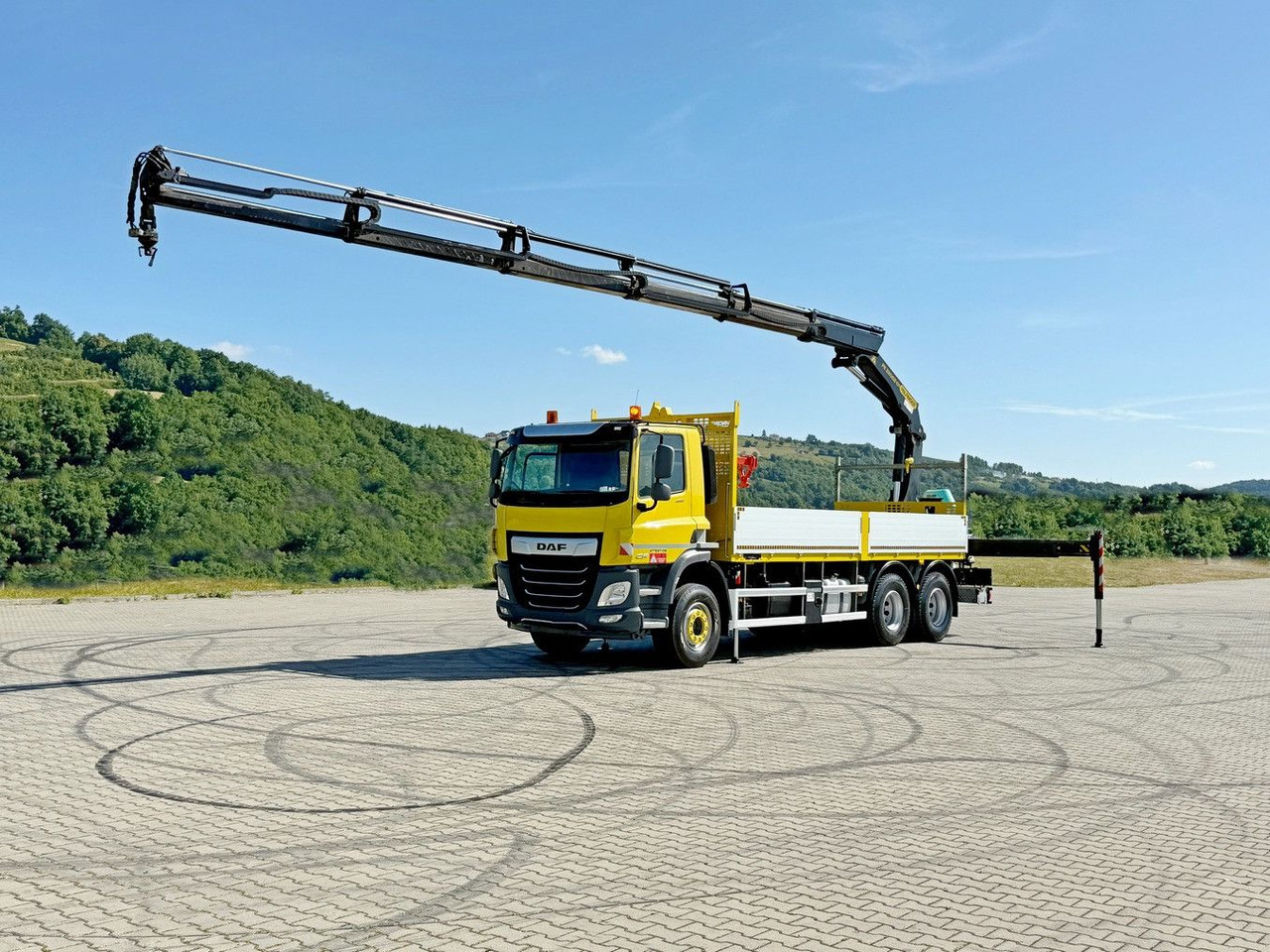 DAF CF 450 * PK 22002 - EH D + FUNK * 6x4 * TOP - Camion grue: photos 2 DAF CF 450 * PK 22002 - EH D + FUNK * 6x4 * TOP - Camion grue: photos 2