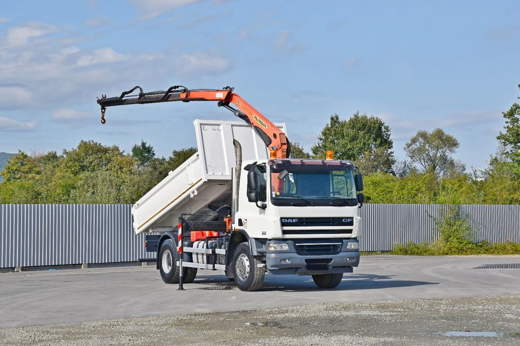 DAF CF 75.310 Kipper 4,30 m* KRAN * TOPZUSTAND - Camion grue, Camion benne: photos 2 DAF CF 75.310 Kipper 4,30 m* KRAN * TOPZUSTAND - Camion grue, Camion benne: photos 2