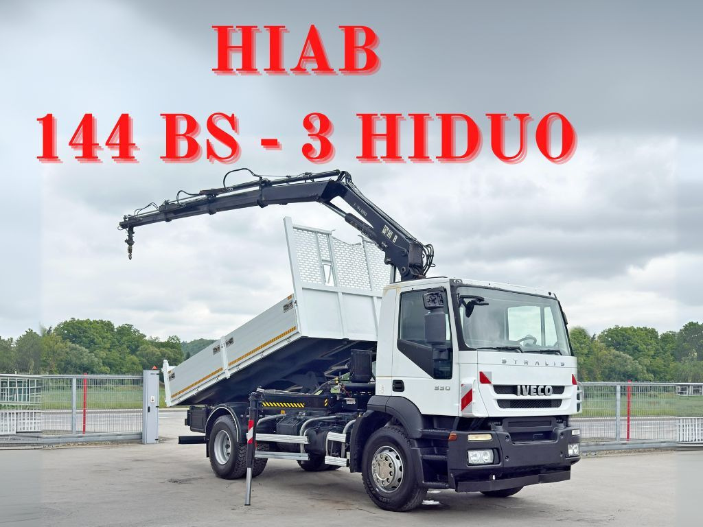 Iveco STRALIS 330 *HIAB 144 BS-3 HIDUO* TOPZUSTAND - Camion grue: photos 1 Iveco STRALIS 330 *HIAB 144 BS-3 HIDUO* TOPZUSTAND - Camion grue: photos 1