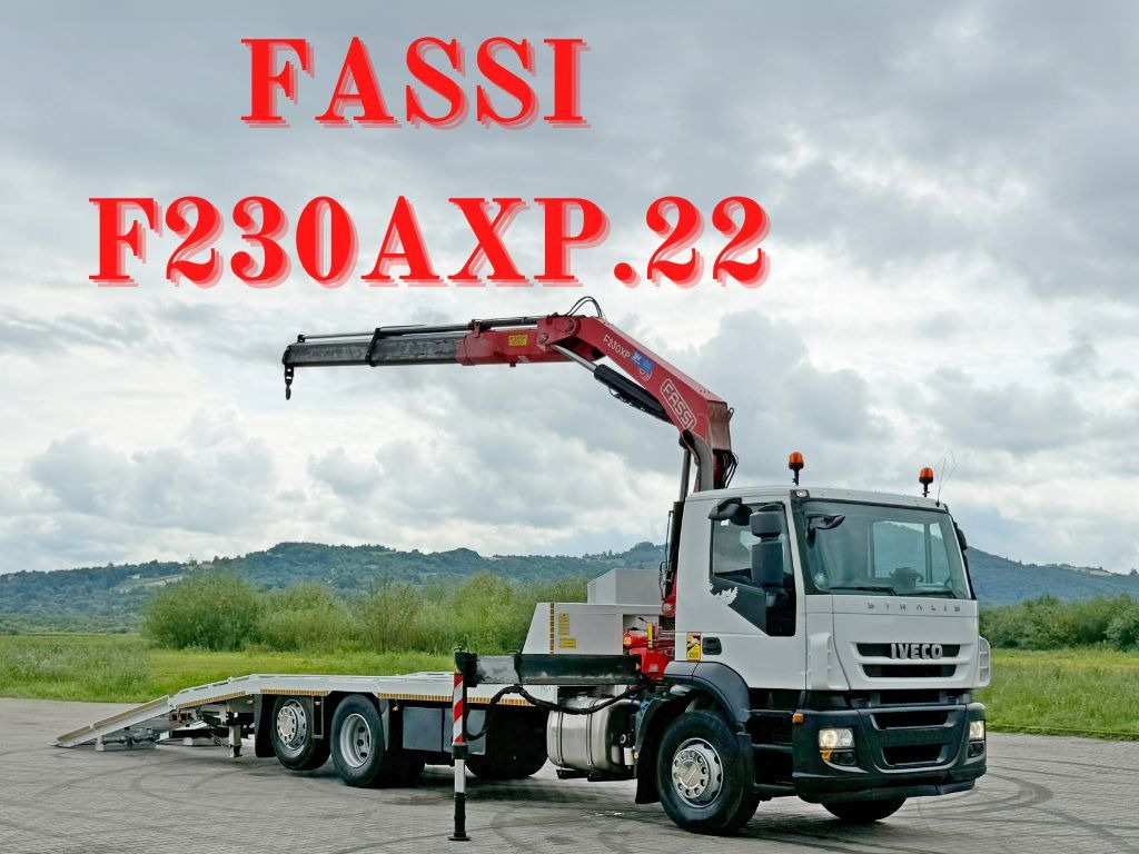 Iveco Stralis 310 * FASSI F230AXP.22 + FUNK * TOP - Remorqueuse: photos 1 Iveco Stralis 310 * FASSI F230AXP.22 + FUNK * TOP - Remorqueuse: photos 1