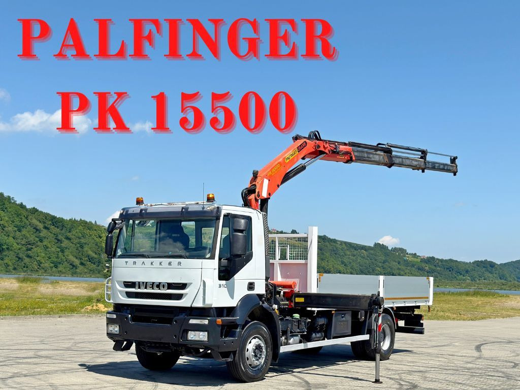 Iveco TRAKKER 310* PRITSCHE 6,00 m * PK 15500 * TOP - Camion grue: photos 1 Iveco TRAKKER 310* PRITSCHE 6,00 m * PK 15500 * TOP - Camion grue: photos 1