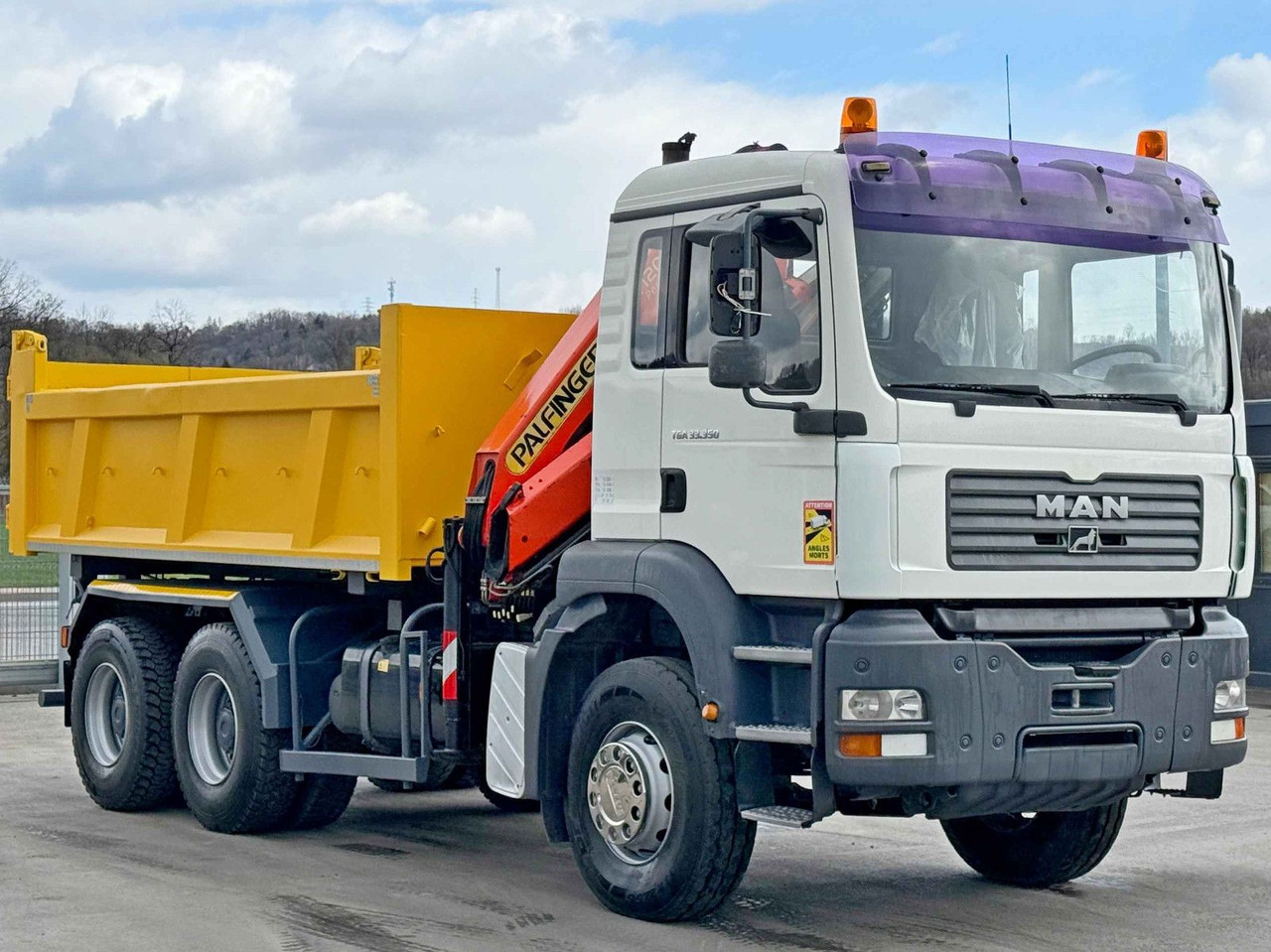 MAN TGA 33.350 * PK 12000 *6x4 * TOPZUSTAND - Camion benne, Camion grue: photos 3 MAN TGA 33.350 * PK 12000 *6x4 * TOPZUSTAND - Camion benne, Camion grue: photos 3