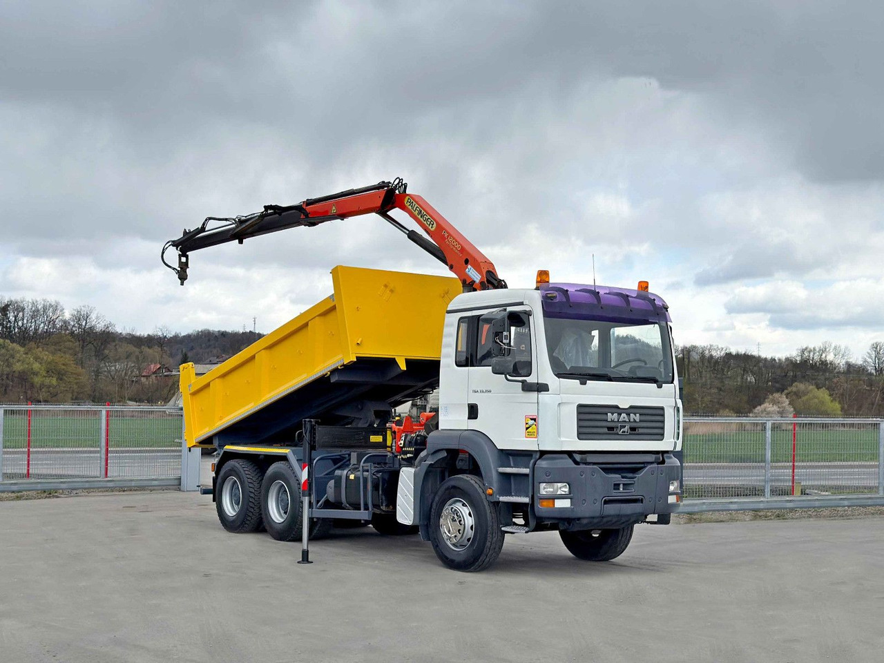 MAN TGA 33.350 * PK 12000 *6x4 * TOPZUSTAND - Camion benne, Camion grue: photos 5 MAN TGA 33.350 * PK 12000 *6x4 * TOPZUSTAND - Camion benne, Camion grue: photos 5