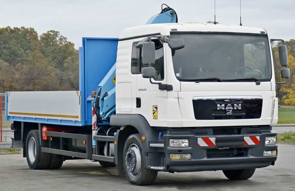 MAN TGM 18.250* PRITSCHE 4,80m* PK 12080 KA/FUNK*TOP - Camion grue, Camion plateau: photos 3 MAN TGM 18.250* PRITSCHE 4,80m* PK 12080 KA/FUNK*TOP - Camion grue, Camion plateau: photos 3