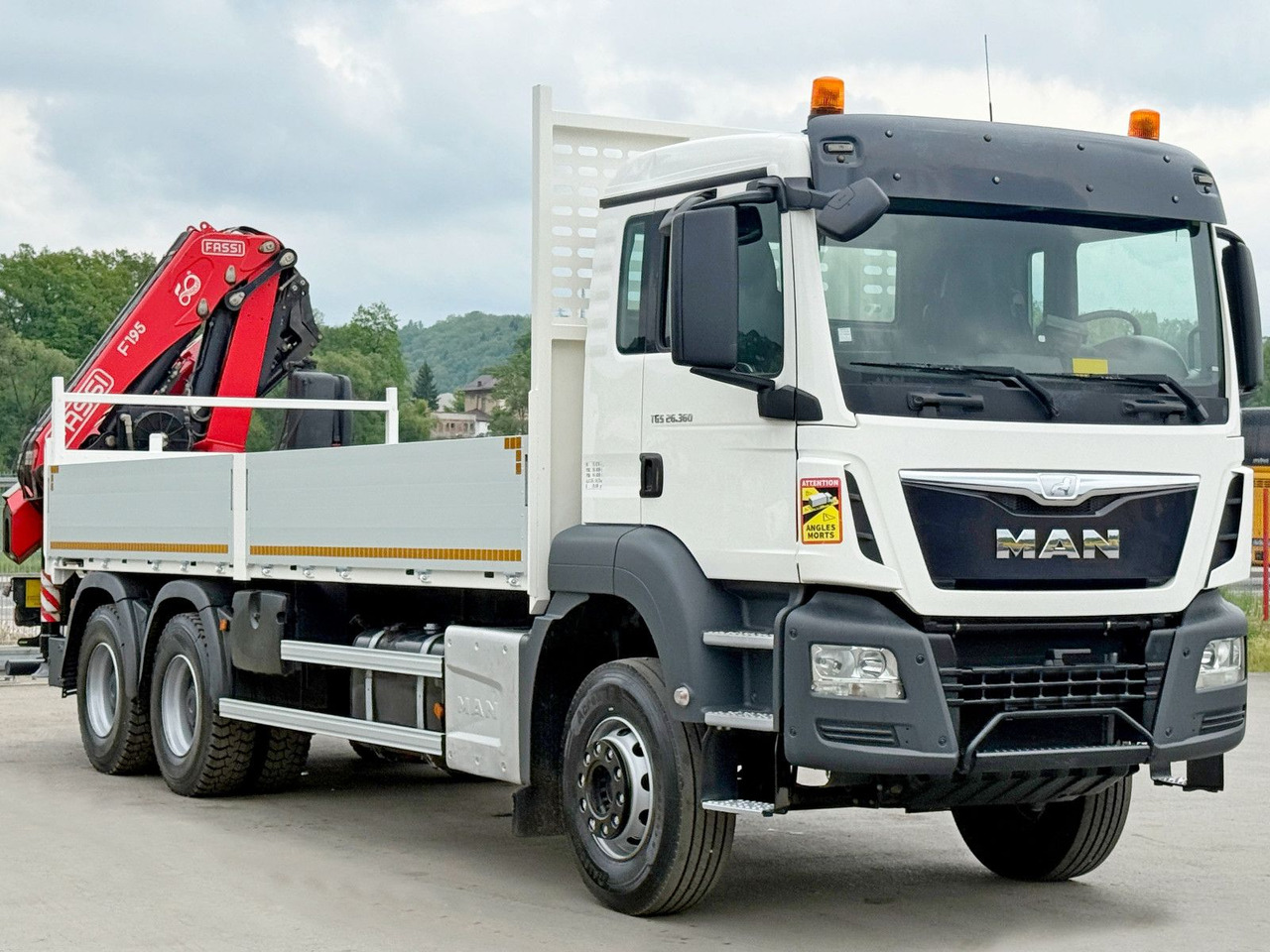 MAN TGS 26.360* FASSI F195A.2.24 / FUNK * 6x4 * TOP - Camion grue: photos 3 MAN TGS 26.360* FASSI F195A.2.24 / FUNK * 6x4 * TOP - Camion grue: photos 3